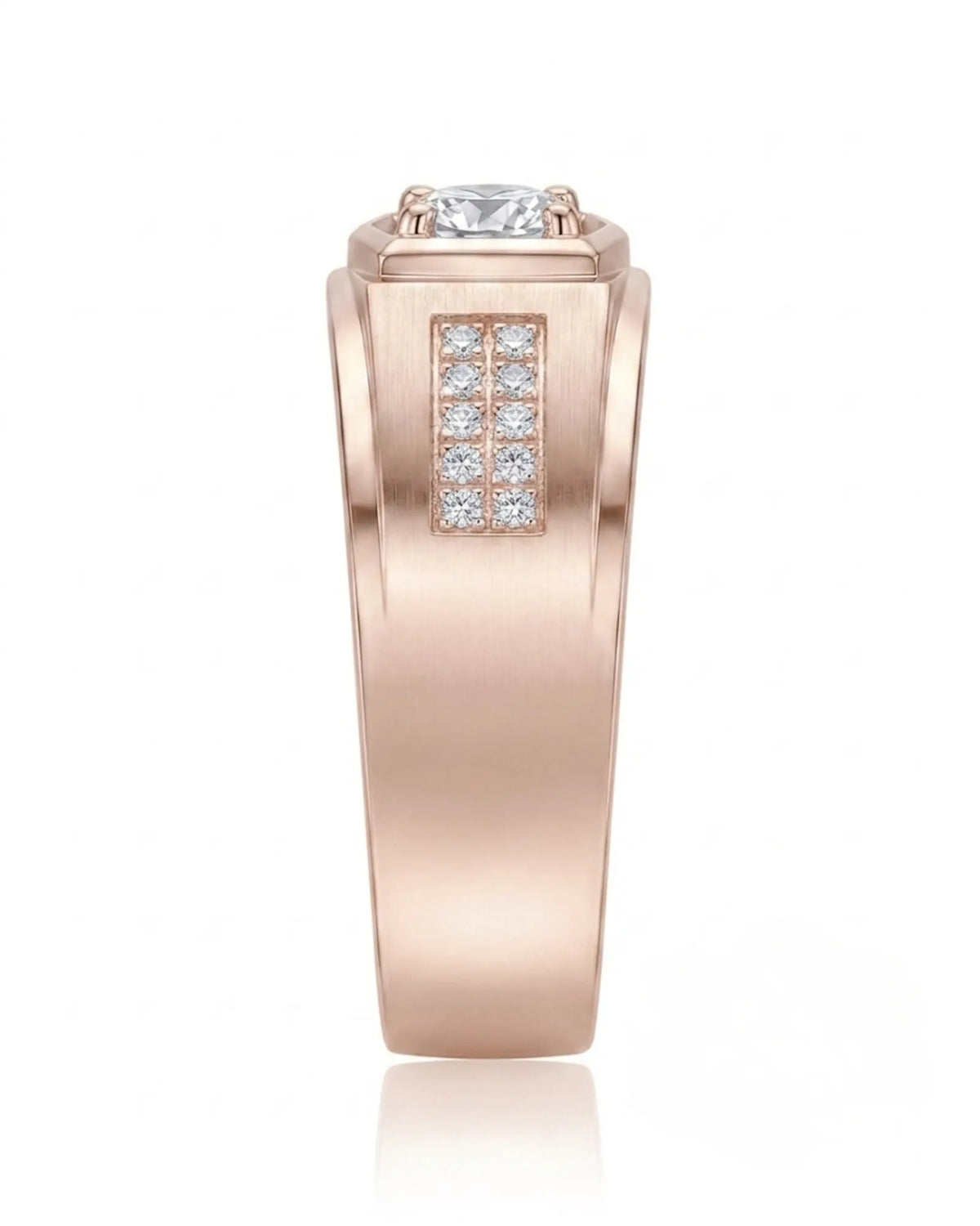 Six Paths Echelon Diamond Ring