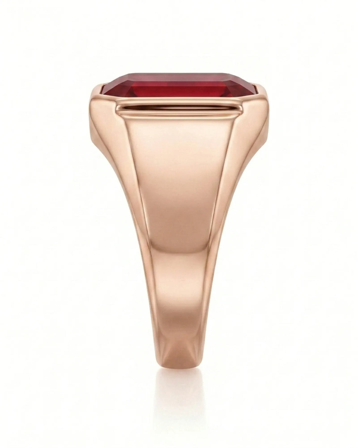 Sovereign Garnet Signet Ring