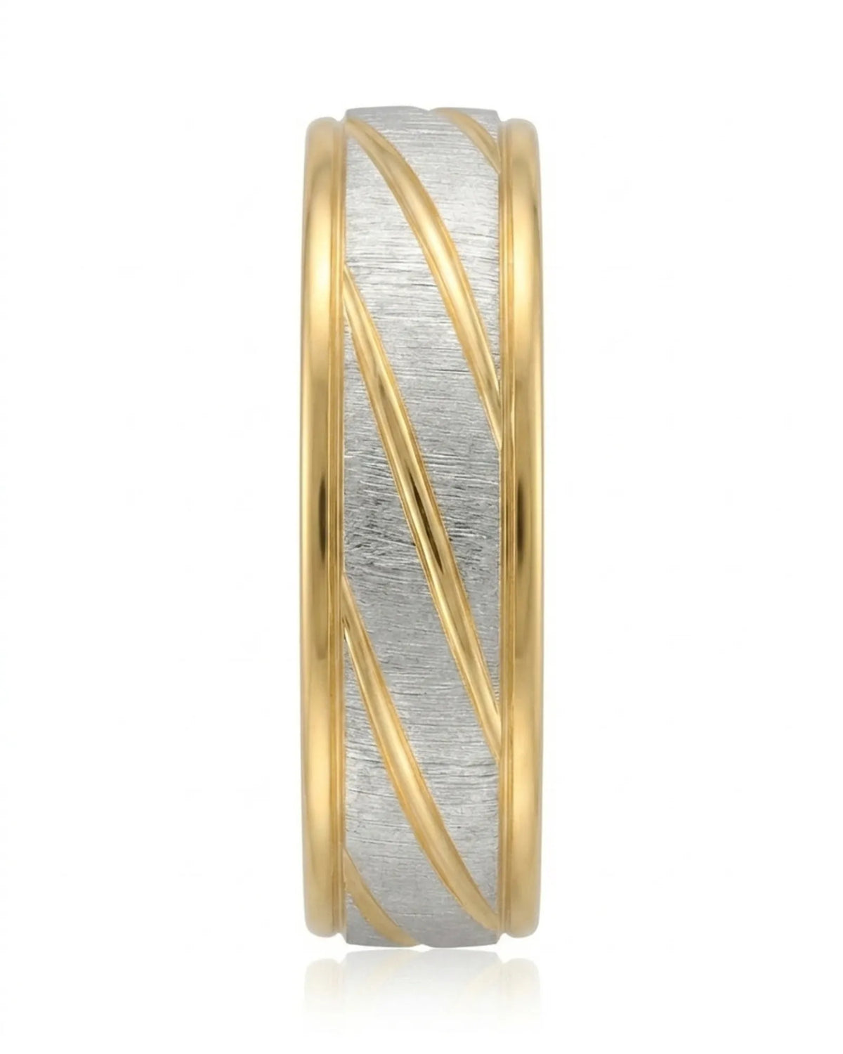 Aureus — The Golden Resolve Two Tone Men Band