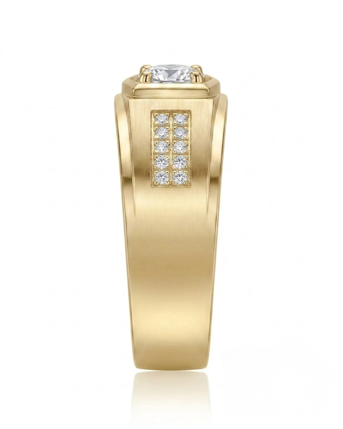 Six Paths Echelon Diamond Ring
