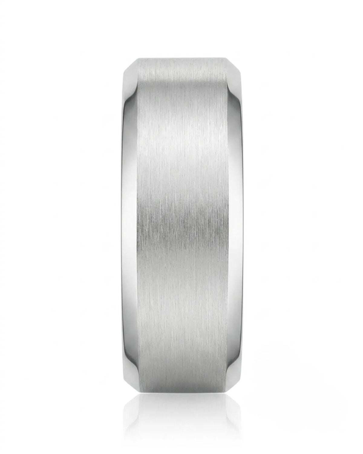 Axis Satin Wedding Band