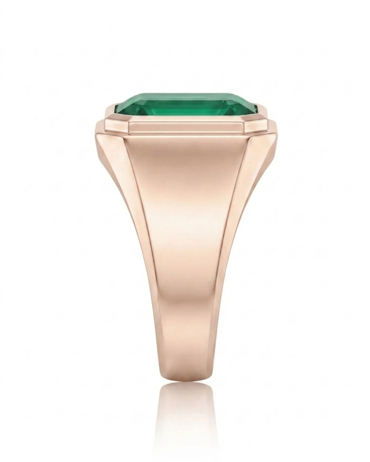Aurelius Emerald Signet Ring