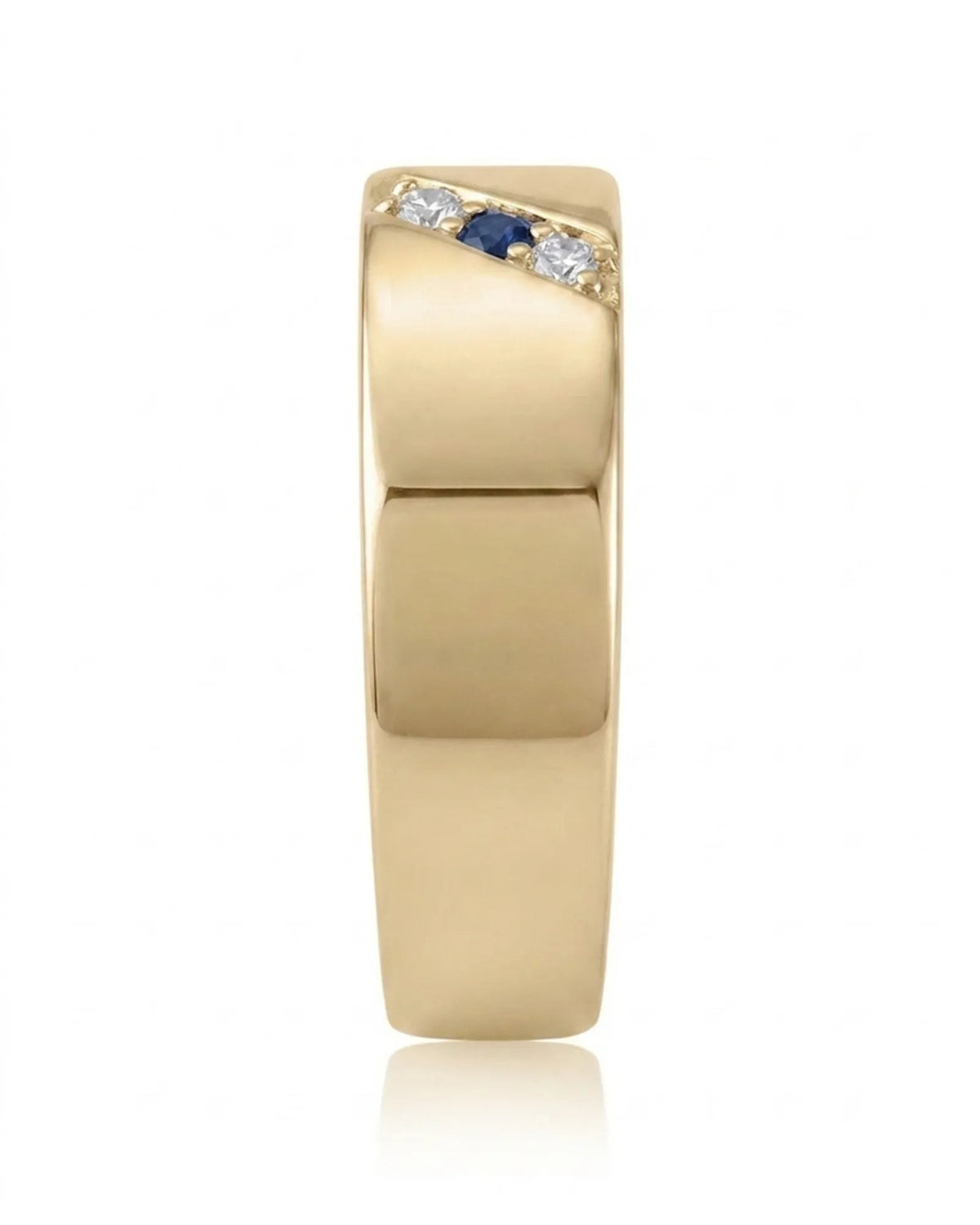 Azure Axis Diamond Ring