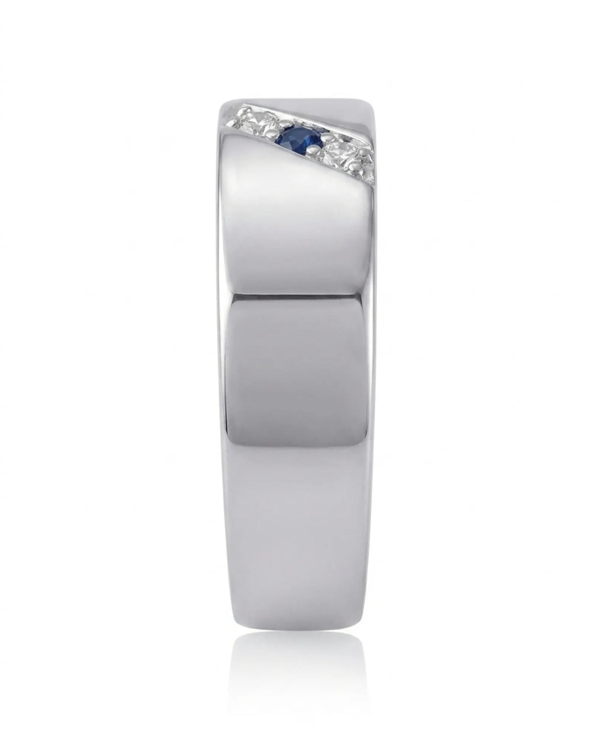 Azure Axis Diamond Ring