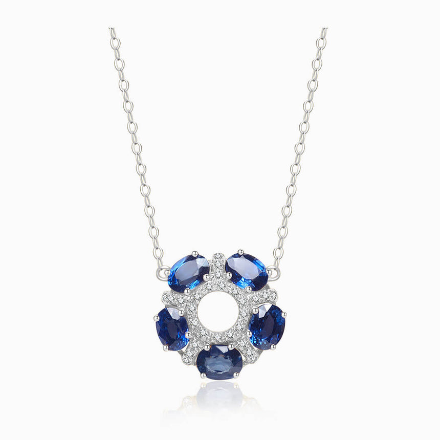 Etoile Zafiro Natural Sapphire Necklace