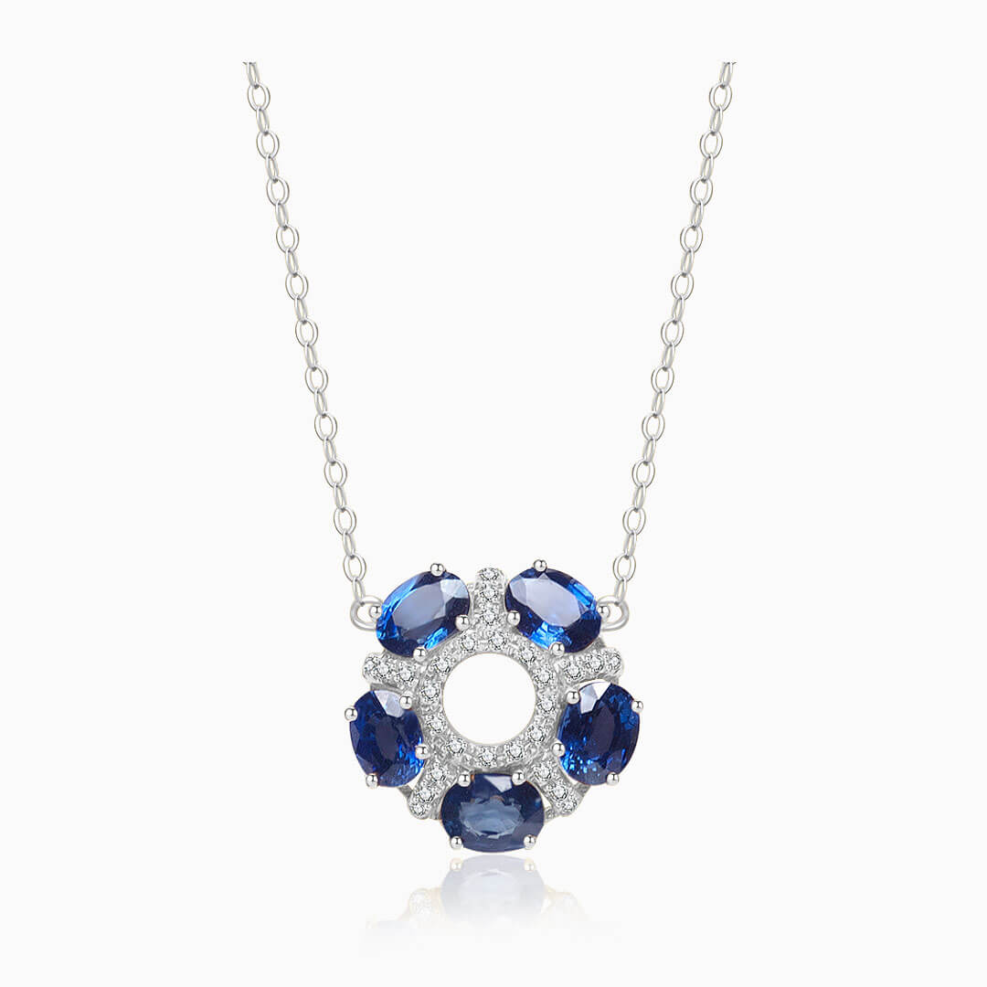 Etoile Zafiro Natural Sapphire Necklace