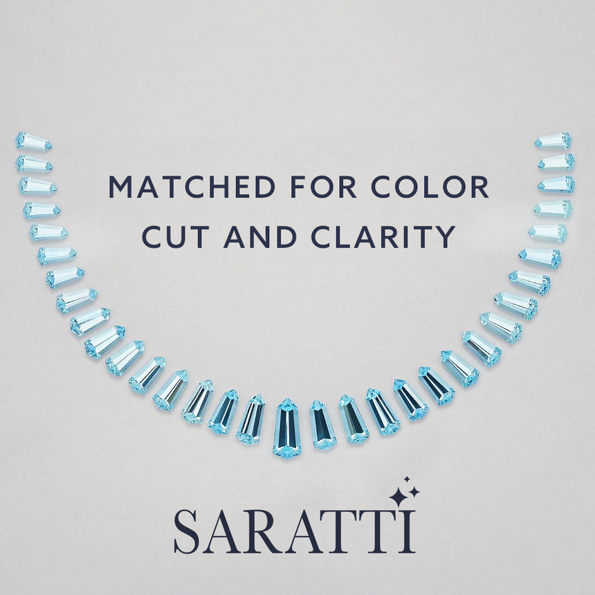 Celestial Cross – Aquamarine Solitaire Edition