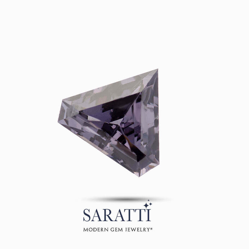 Triangular Spinel Gemstone | Modern Gem Jewelry | Saratti