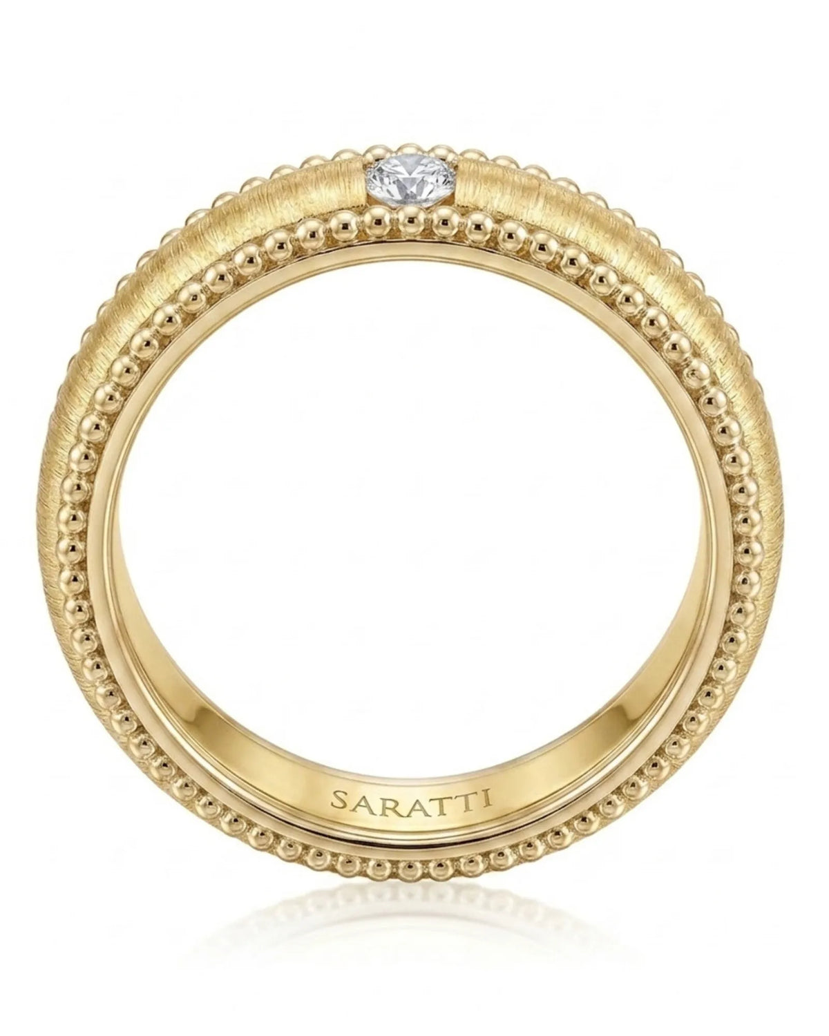 Imperium Layered Wedding Band