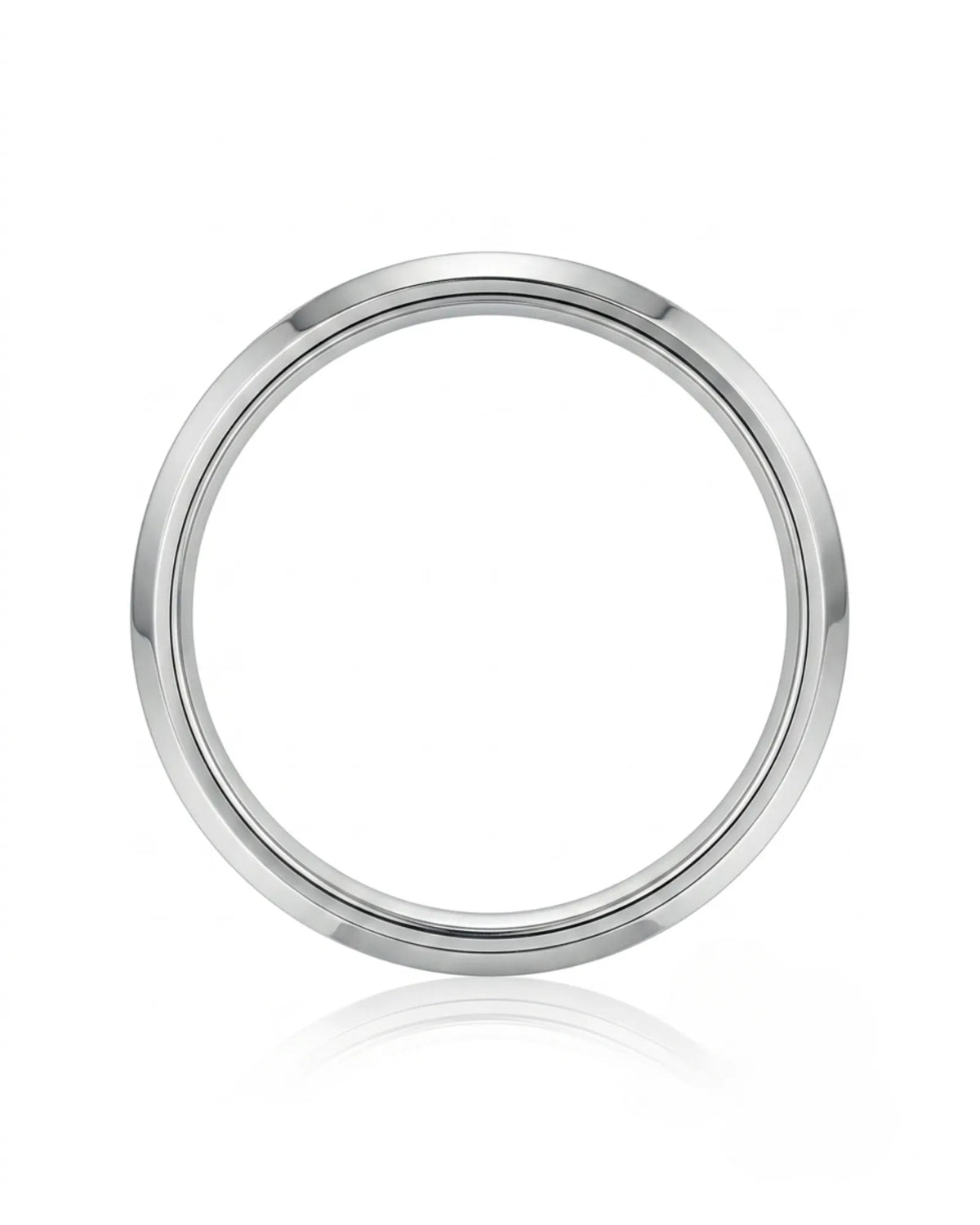 Axis Satin Wedding Band