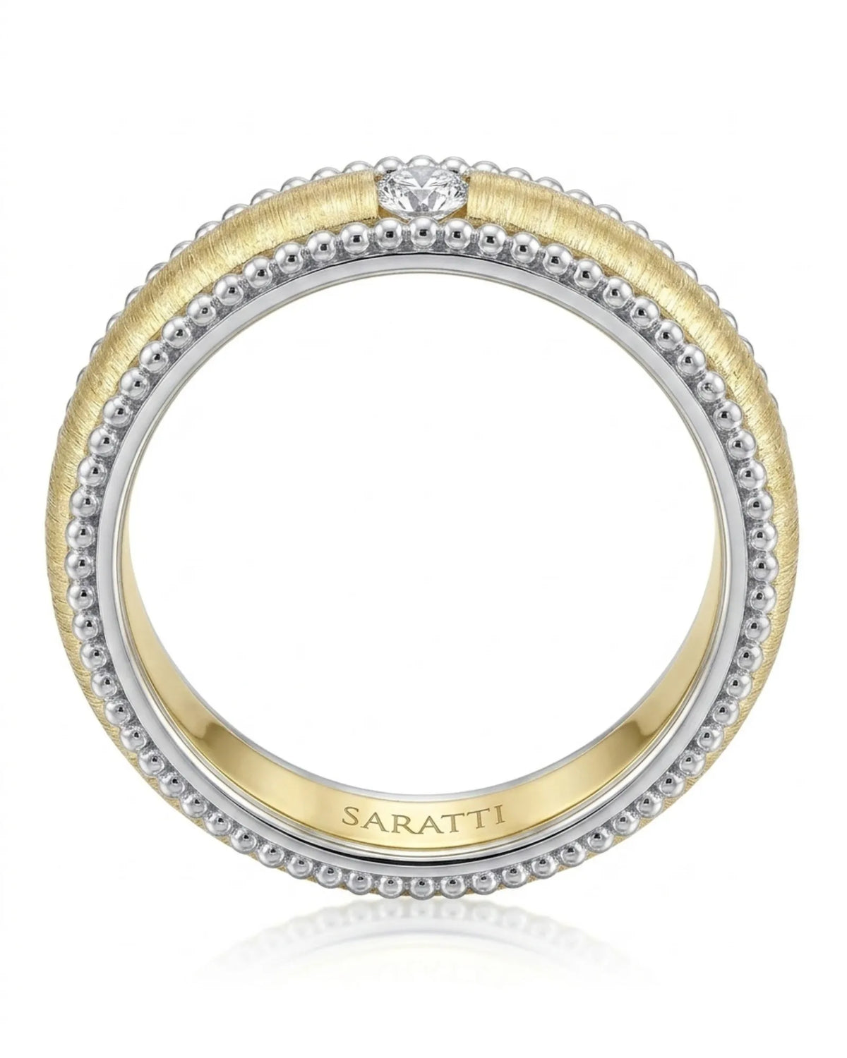 Imperium Layered Wedding Band