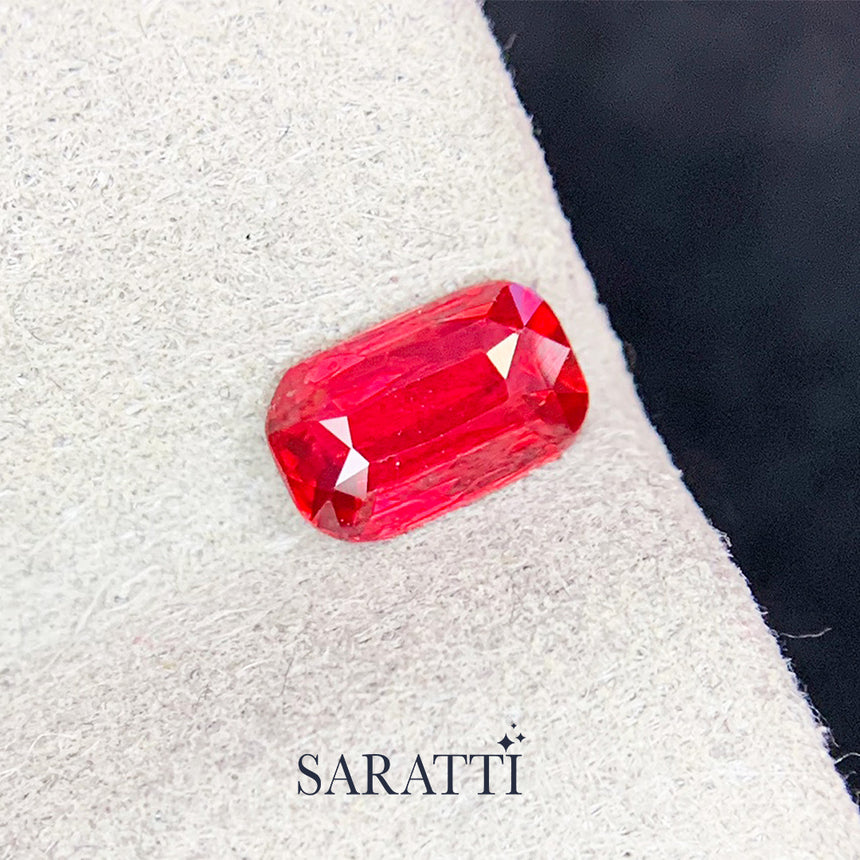 Unheated Natural Ruby Gemstone | SARATTI