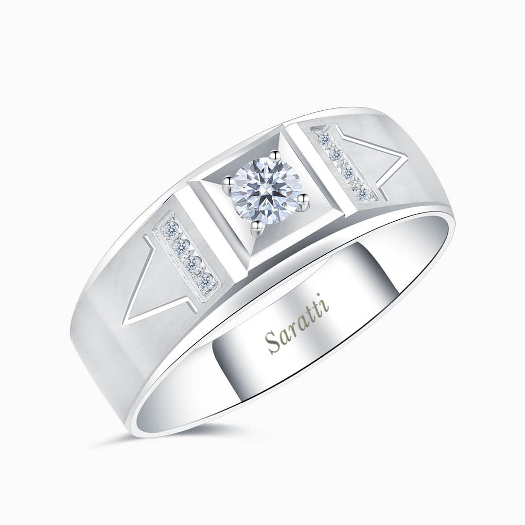 Adamantine Courage Diamond Ring for Men