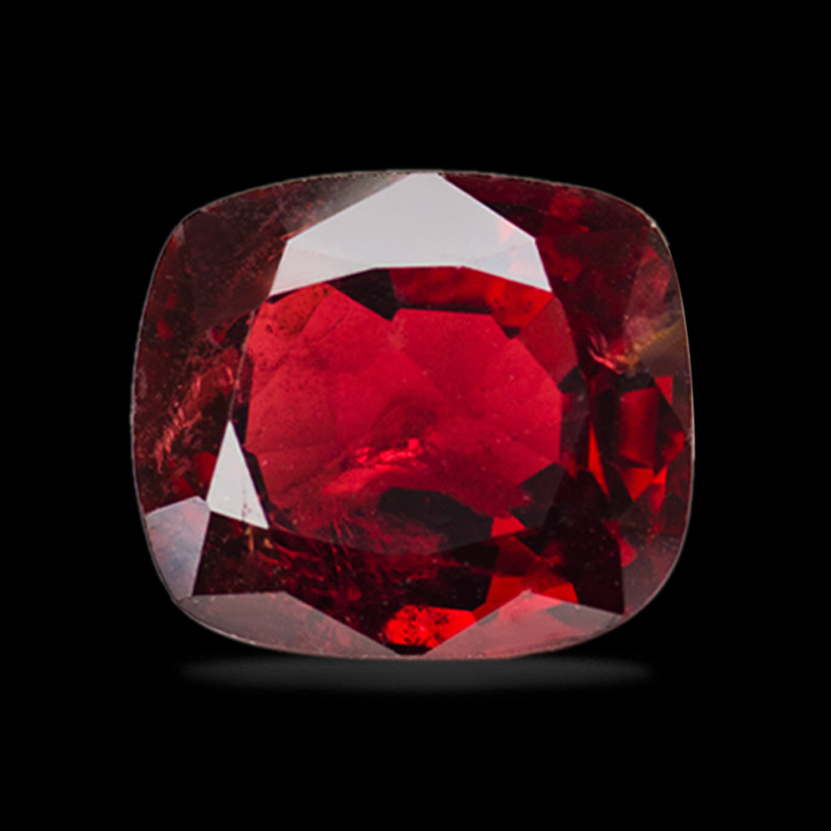 Vivid Red Cushion Cut Natural Spinel Gemstone | Saratti