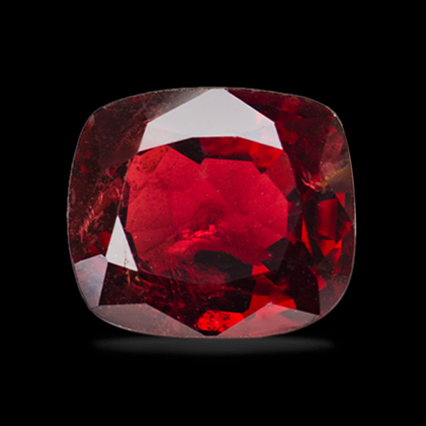 Vivid Red Cushion Cut Natural Spinel Gemstone | Saratti