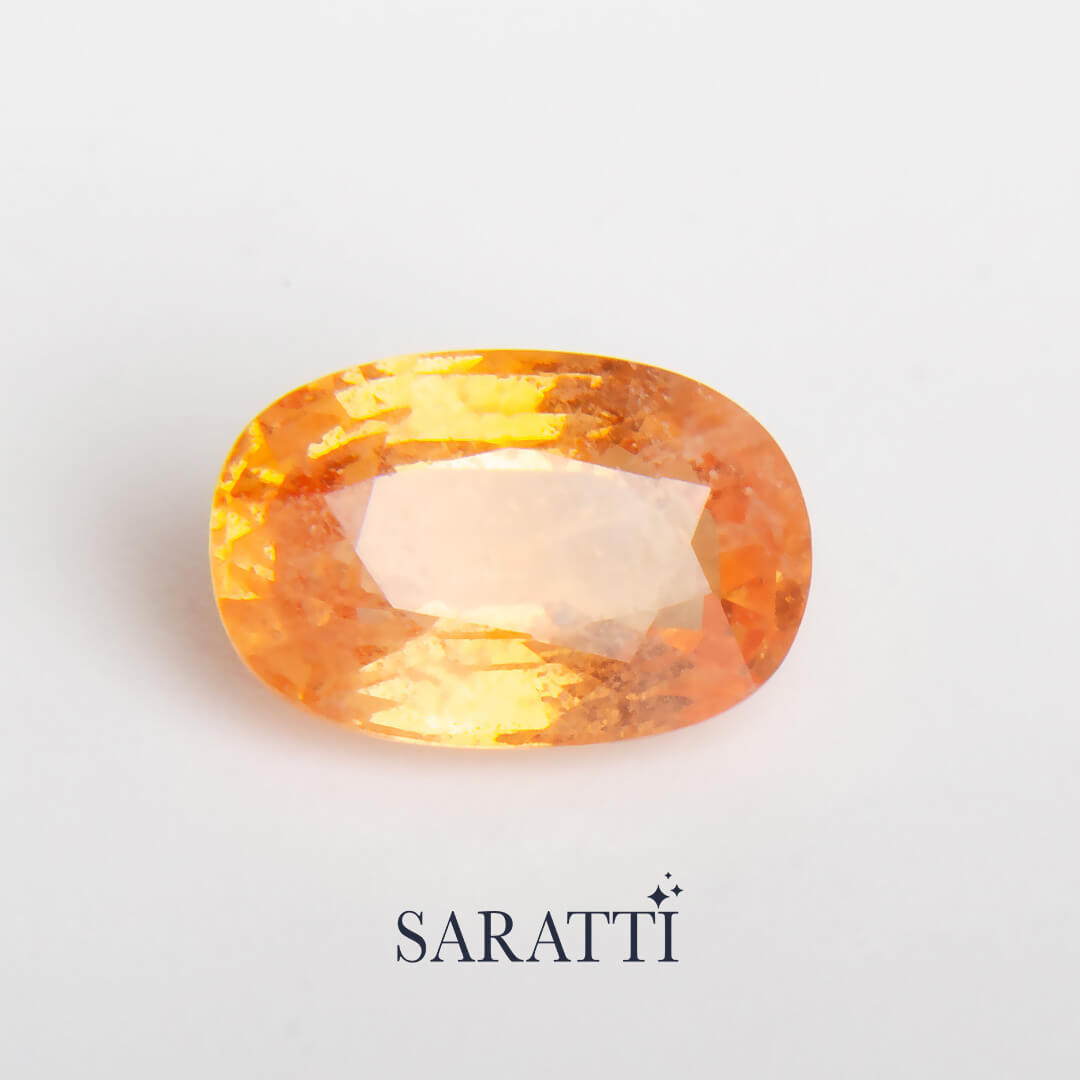 1.23 carats Vivid Red Natural Sapphire Stone - SARATTI