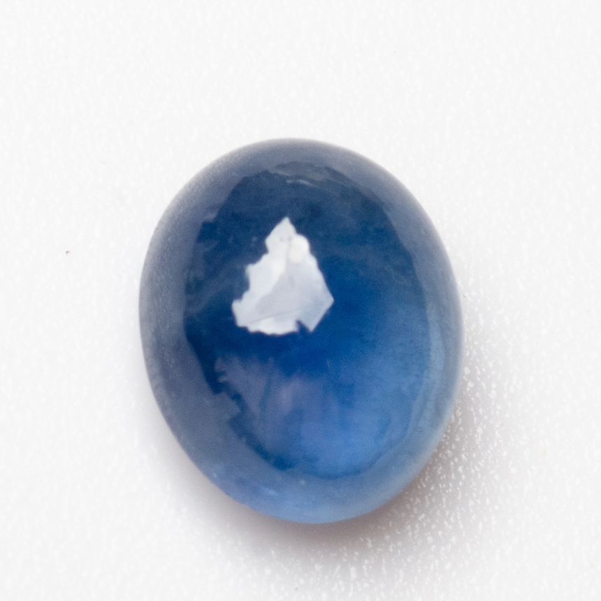oval cabochon cut blue sapphire gemstone loose stone – SARATTI