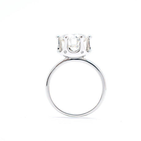 1 ct. Crown Diamond Ring In 18K White Gold |