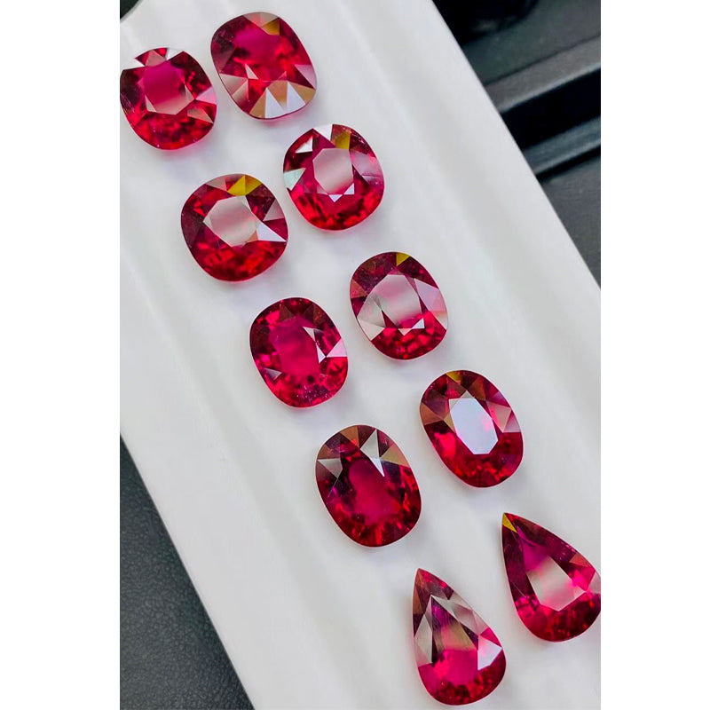 Oval Rubellite stone - Modern Gem