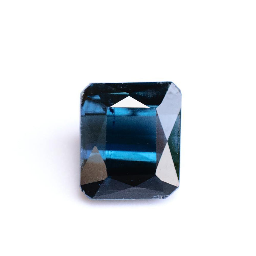 Blue 1.86 Carats Natural Spinel Gemstone Emerald Shape | 7.3mm X 6.3mm - Modern Gem Jewelry