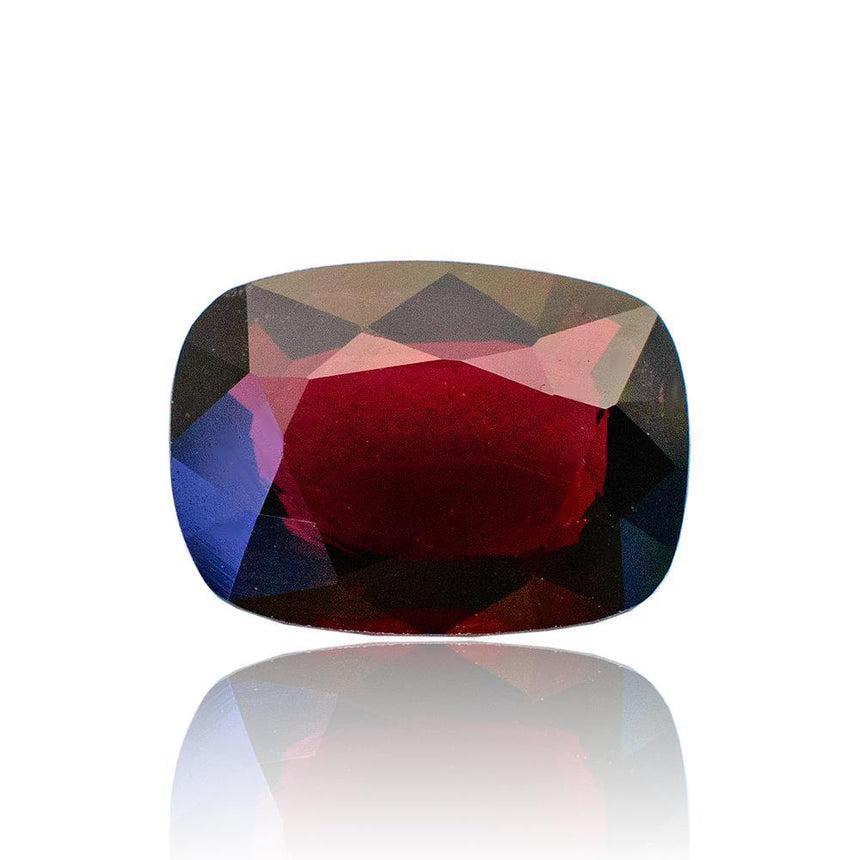 2.05 Carats Cushion Red Natural Spinel Gemstone 9.3 x 6.8 x 3.5mm - Modern Gem Jewelry