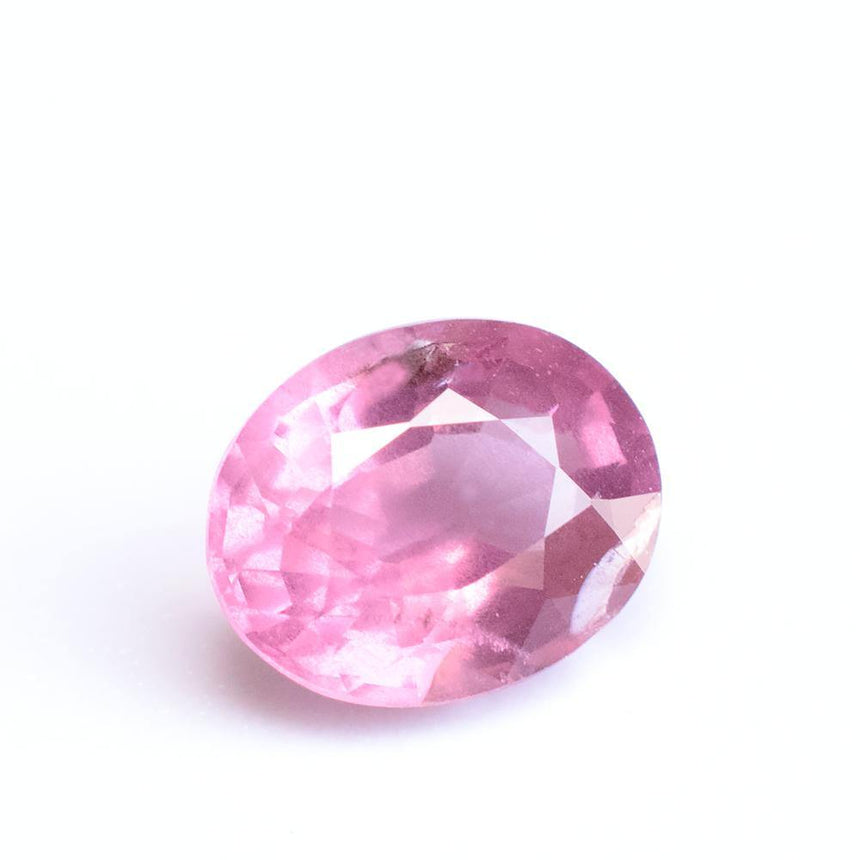 0.88 Carats Beautiful Oval Cut Natural Pink Spinel Gemstone 6.5mm X 5.2mm - Modern Gem Jewelry
