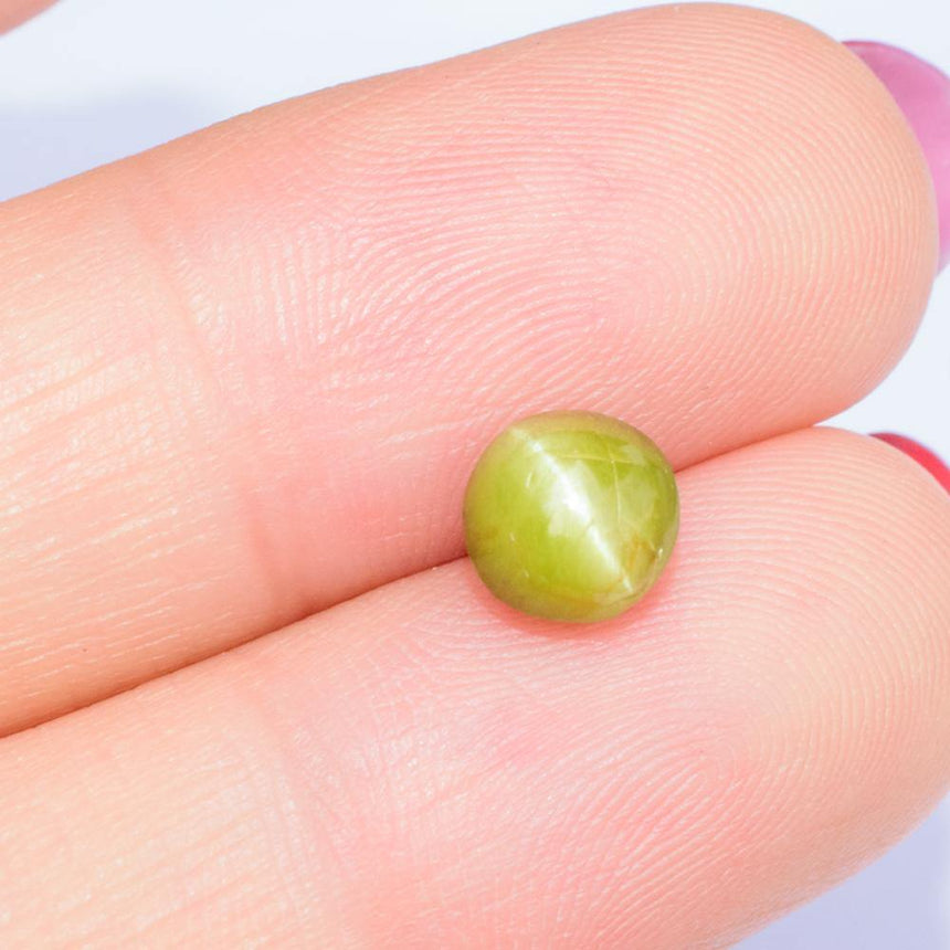 1.99 Carat Natural Chrysoberyl Alexandrite Cat' Eye Gemstone. - Modern Gem Jewelry