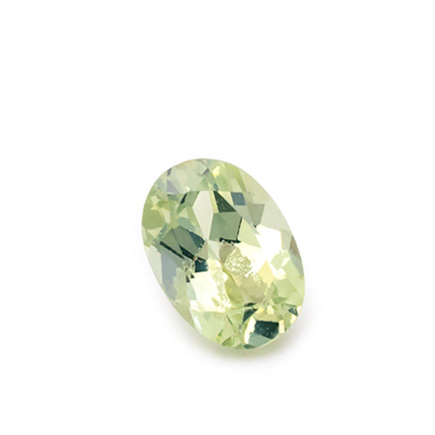 1.15ct Natural Chrysoberyl Green/Yellow Oval Cut Loose Gemstone - Modern Gem Jewelry