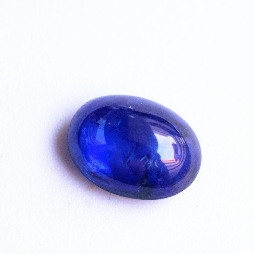 Natural Sapphire Gemstone | Cabochon Shape Blue | 2.24 Carats Heated | Custom Jewelry | Modern Gem Jewelry