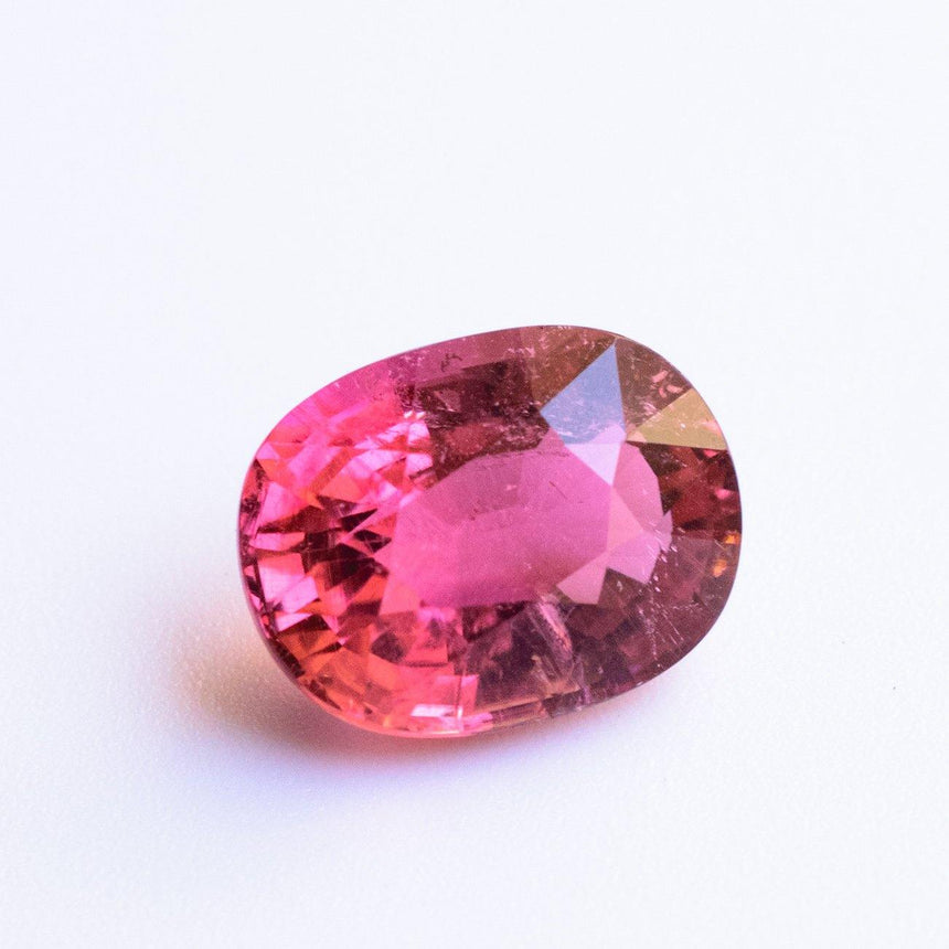 5.2 Carats Purplish Red Natural Rubellite Tourmaline Gemstone - Modern Gem Jewelry
