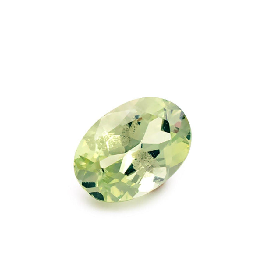 1.15ct Natural Chrysoberyl Green/Yellow Oval Cut Loose Gemstone - Modern Gem Jewelry
