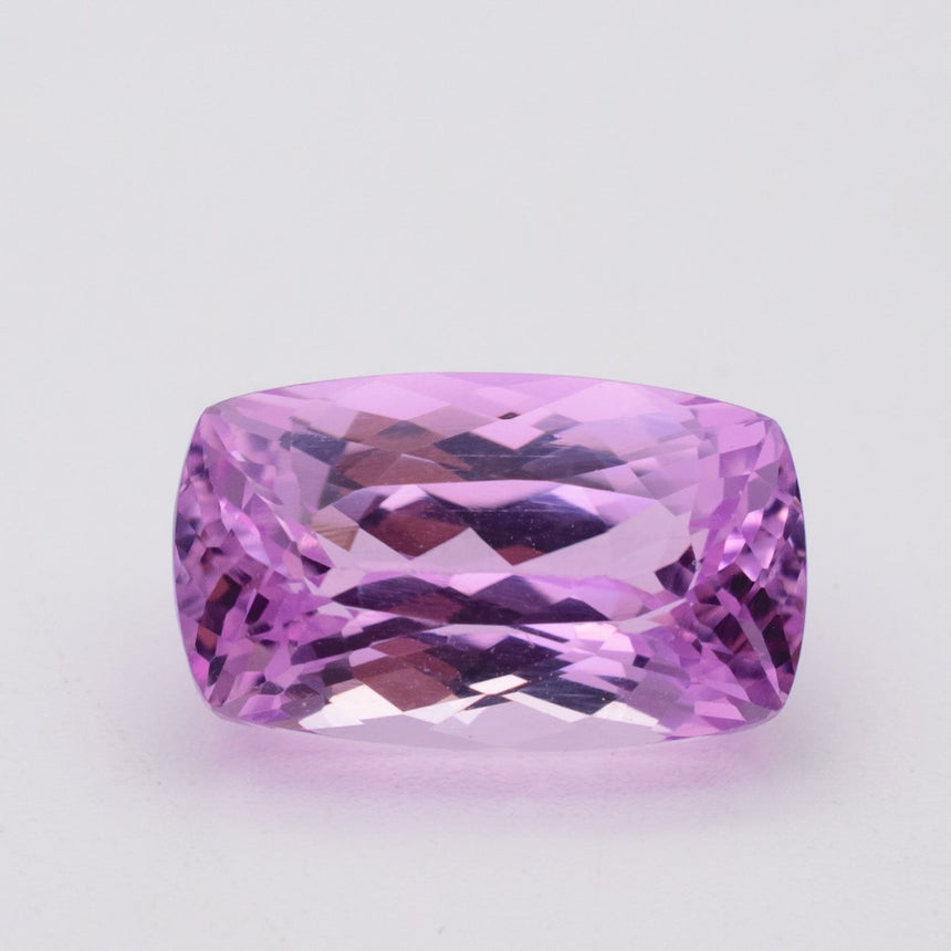 Afghan  Natural Kunzite Rectangular Cushion Cut 14.67 Carat - Modern Gem Jewelry
