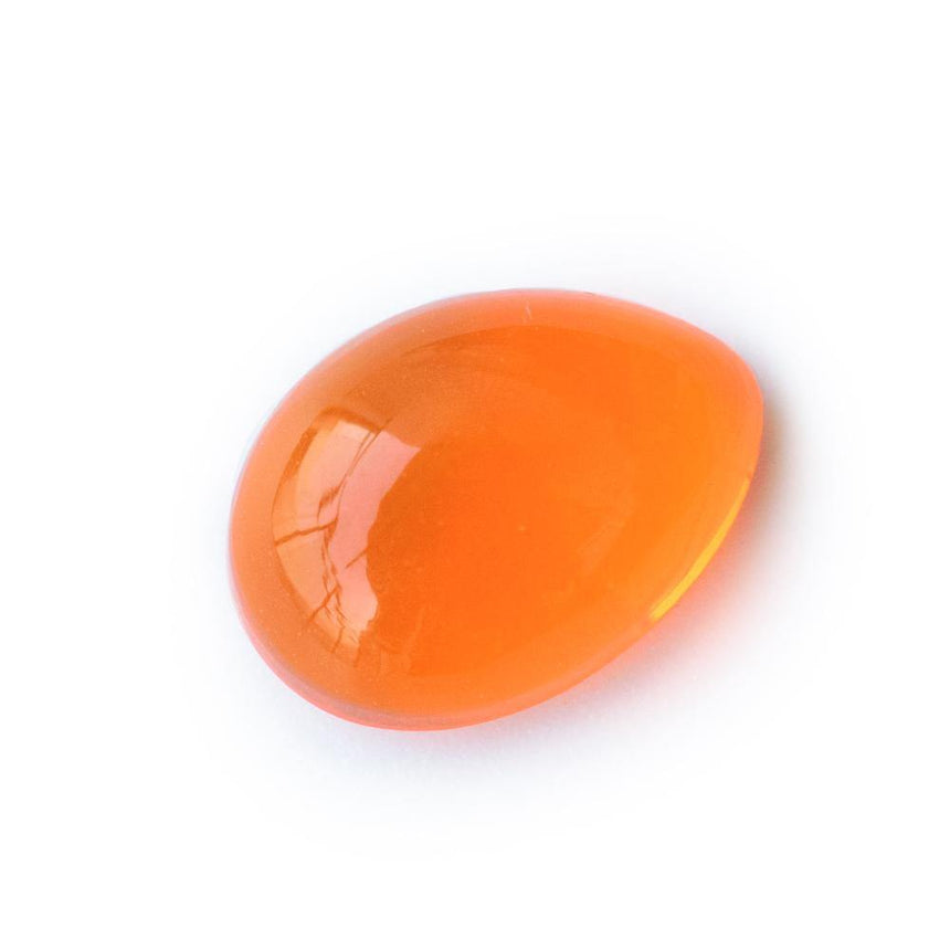 3.48 Carats Fine Natural Fire Opal Loose Gemstone - Modern Gem Jewelry