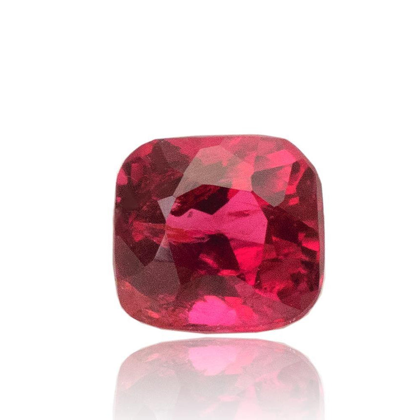 Bright & Lively Red Natural Spinel Gemstone 0.32 Carats - Modern Gem Jewelry