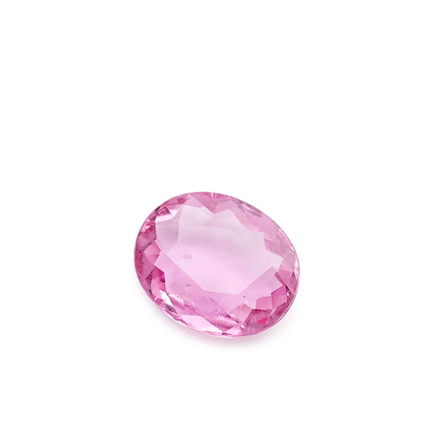 3.78 Carats Fine & Lovely Pink Natural Tourmaline Loose Gemstone Oval Cut - Modern Gem Jewelry