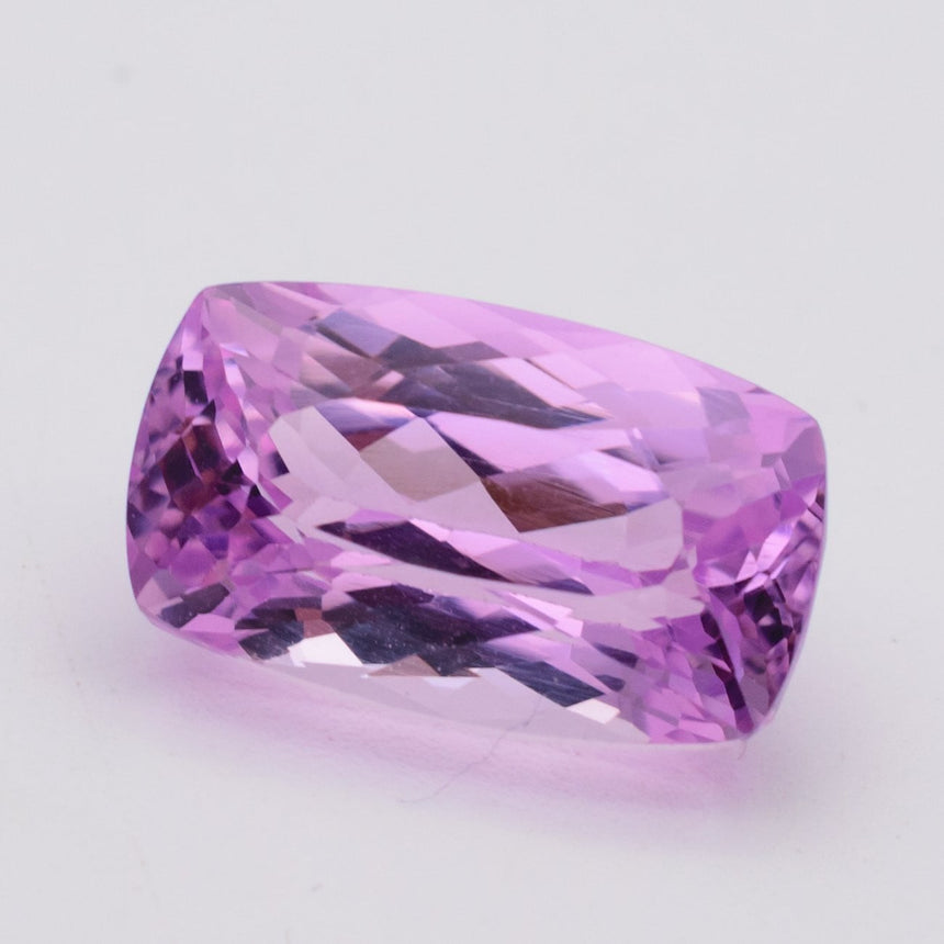 Afghan  Natural Kunzite Rectangular Cushion Cut 14.67 Carat - Modern Gem Jewelry