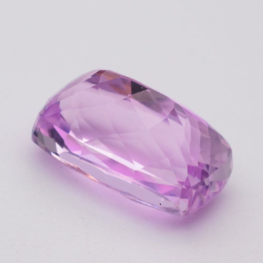 Afghan  Natural Kunzite Rectangular Cushion Cut 14.67 Carat - Modern Gem Jewelry