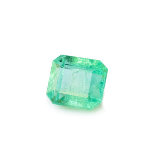 0.86 Carats  Zambian Natural Emerald Gemstone | 5.5 mm x 4.8 mm - Modern Gem Jewelry
