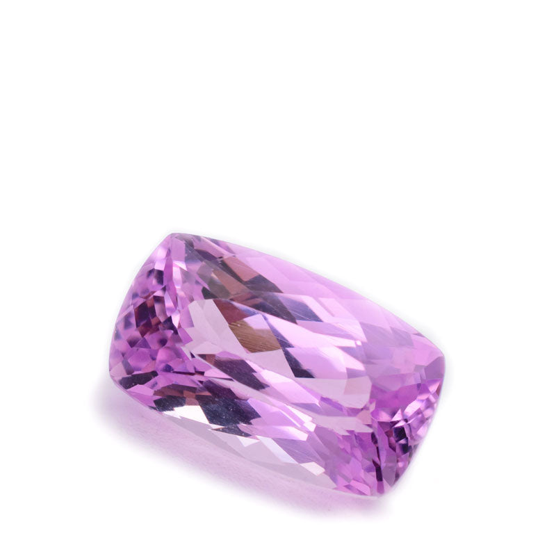 Afghan Natural Kunzite Rectangular Cushion Cut 14.67 Carat - Modern Gem Jewelry