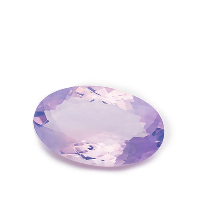 18 Carats Purple Natural Amethyst Oval Cut Loose Gemstone - Modern Gem Jewelry
