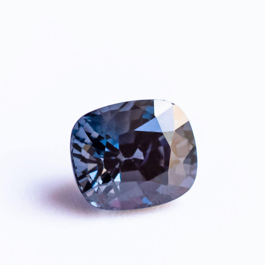 1.46 Carats Briliant Blue Natural Spinel Gemstone Cushion Cut - Modern Gem Jewelry