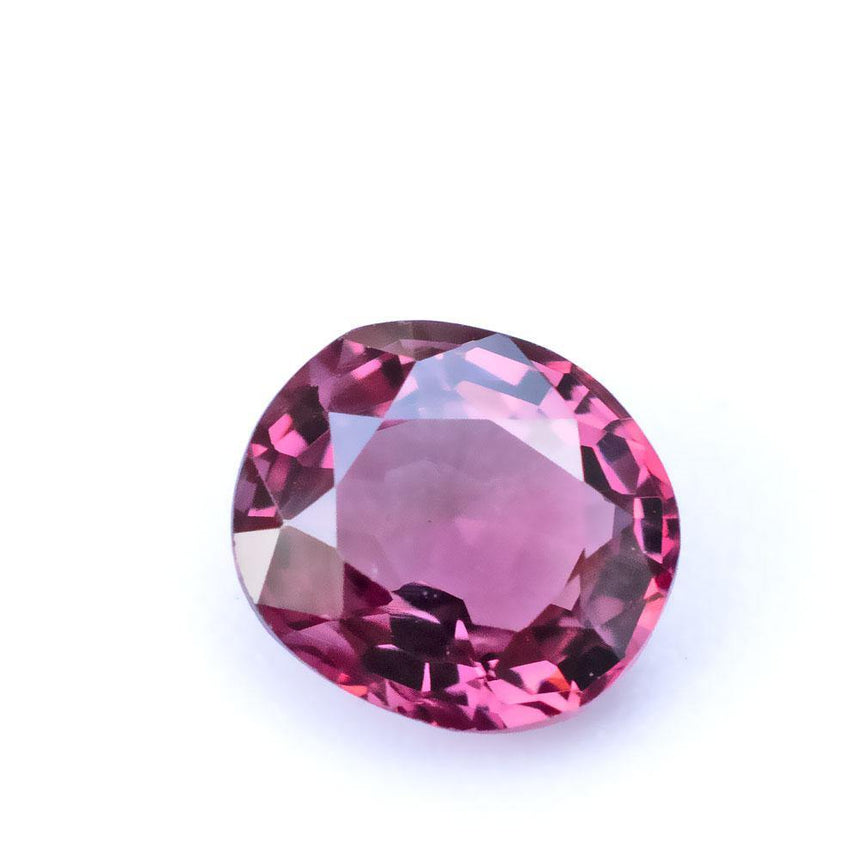 1.21 Carats Purple Pink Natural Spinel Oval Cut | 6.8x6.1x3.68mm - Modern Gem Jewelry