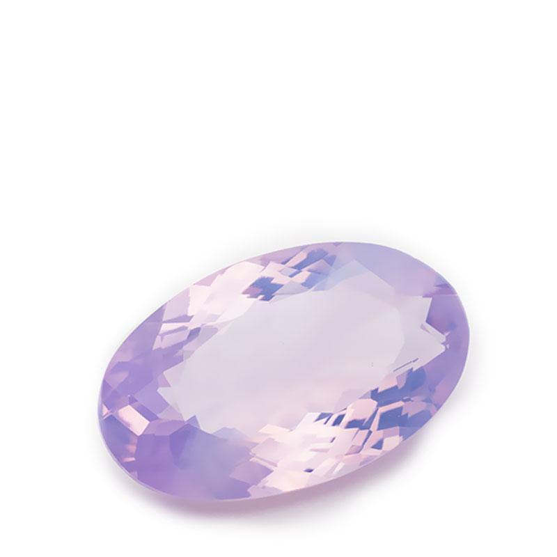 18 Carats Purple Natural Amethyst Oval Cut Loose Gemstone - Modern Gem Jewelry