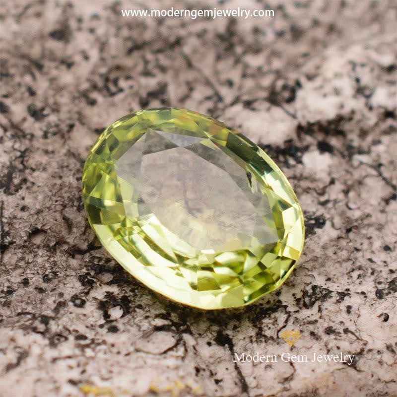 1.53 Carat Natural Loose Chrysoberyl Gemstone - Modern Gem Jewelry