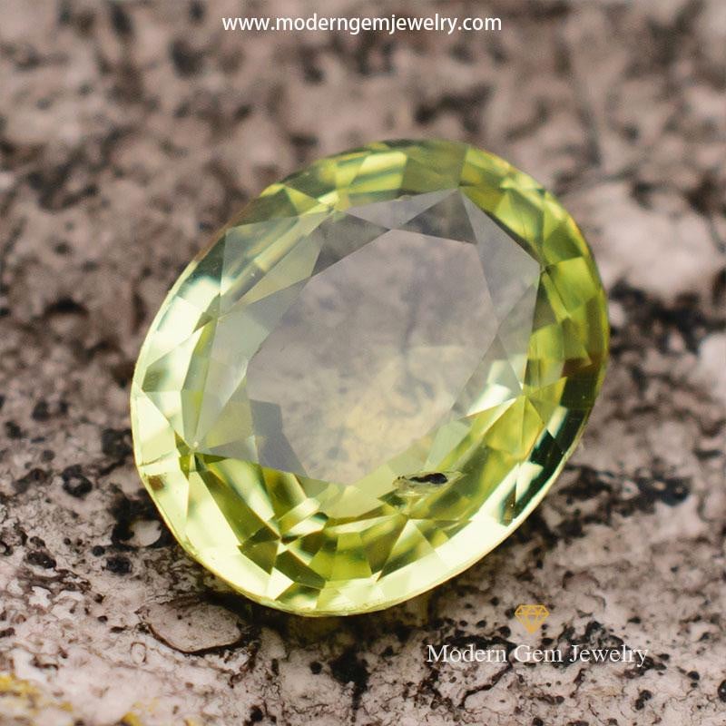 1.53 Carat Natural Loose Chrysoberyl Gemstone - Modern Gem Jewelry
