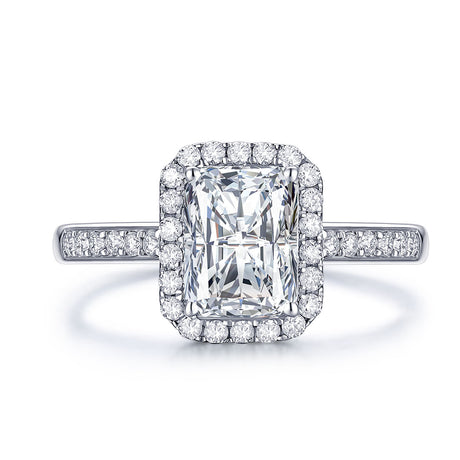 2 ct. Radiant Cut Lab Diamond Engagement Ring