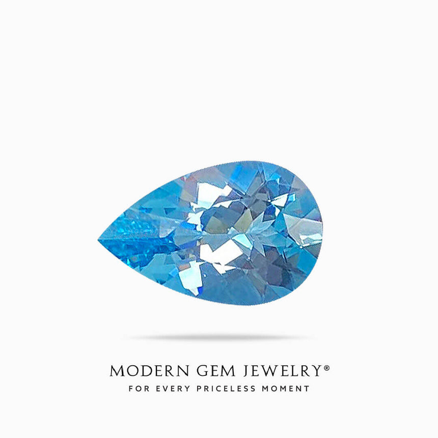 Saratti Blue Aquamarine Gemstone For Aquamarine Jewelry
