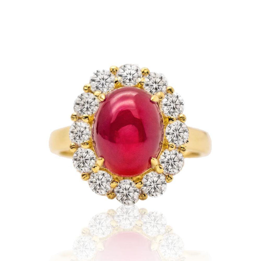 Vintage Ruby Ring • Des Couleur Collectin | MODERN GEM JEWELRY | Saratti