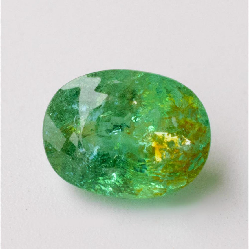 Green Paraiba Gemstone - Modern Gem Jewelry