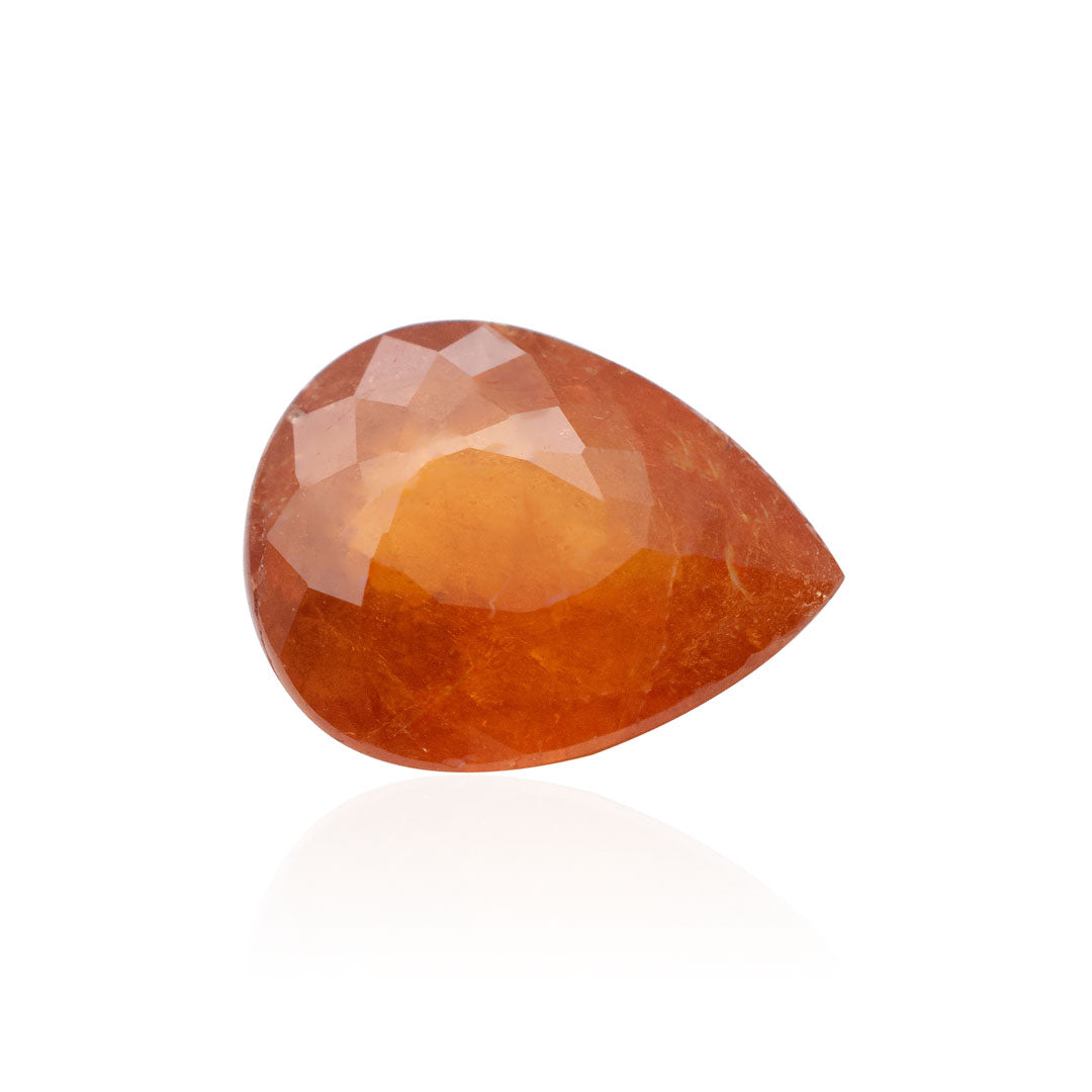 January Birthstone Natural Spessatite Garnet Gemstone - Modern Gem Jewelry